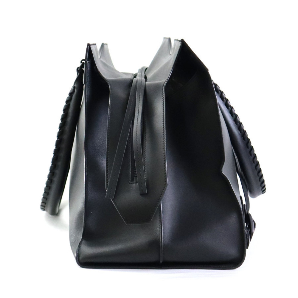 Balenciaga Leather Black Classic Shoulder Bag Neo